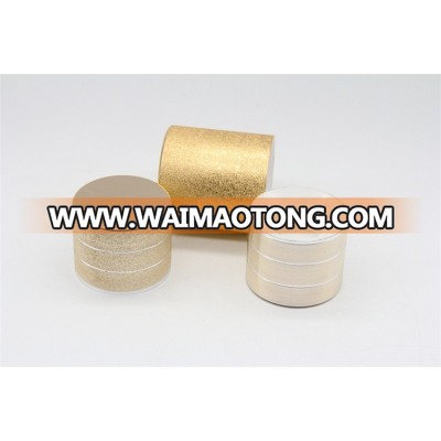 bottle top aluminium screw caps for breast cream bottle